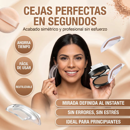 🔥 Cejas Perfect Waterproof -  Maquíllate fácil, rápido y sin errores