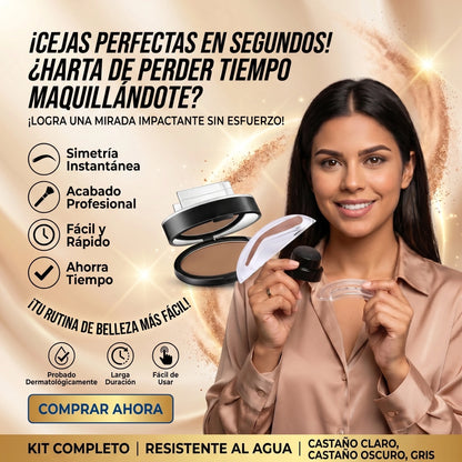 🔥 Cejas Perfect Waterproof -  Maquíllate fácil, rápido y sin errores