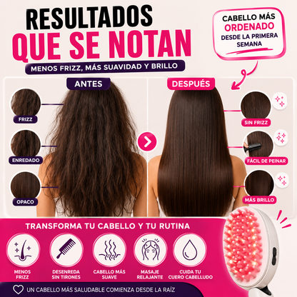 HairSpa Pro™- Cepillo Alisador 3 en 1