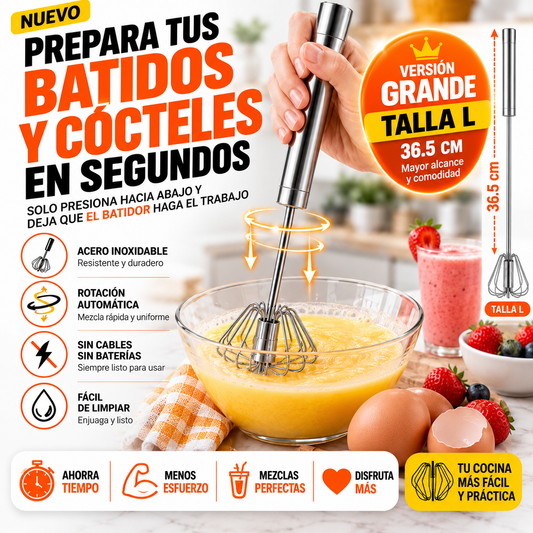 MixMaster™ – Batidor Semiautomático Premium