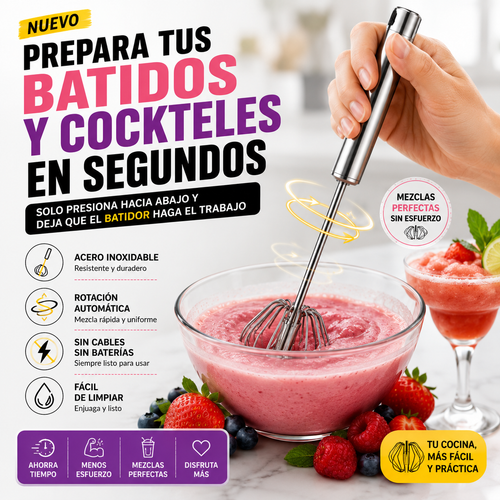 MixMaster™ – Batidor Semiautomático Premium