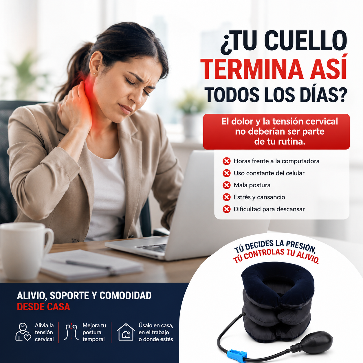 CerviRelax™ - Alivio y comodidad para tu cuello