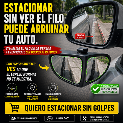 LateralView™- Espejo auxiliar vehicular