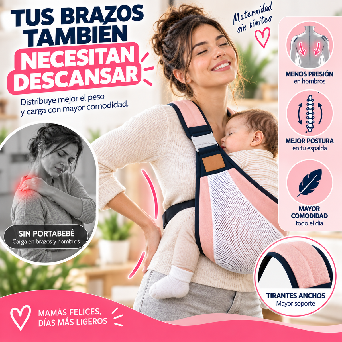 NidoGo™ — Portabebé Ergonómico