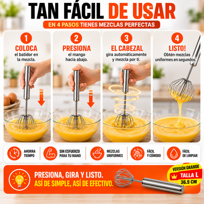 MixMaster™ – Batidor Semiautomático Premium