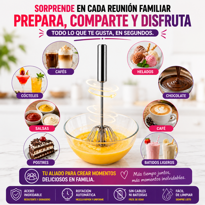 MixMaster™ – Batidor Semiautomático Premium