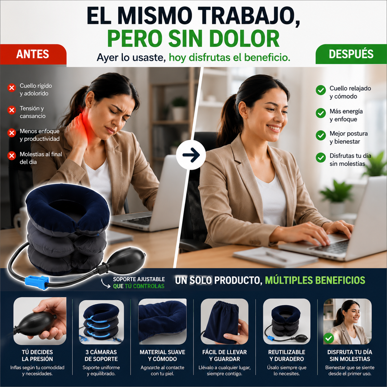 CerviRelax™ - Alivio y comodidad para tu cuello