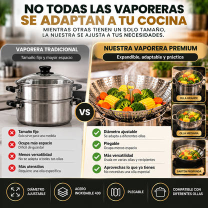 VaporFlex™ - Vaporera Premium Expandible