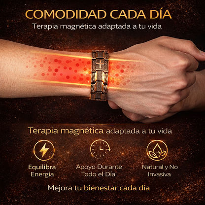 AUREX™ Pulsera Magnética de Cobre
